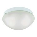 Elk Home Mushroom 10'' Wide 2-Light Flush Mount - White 7352FM/40